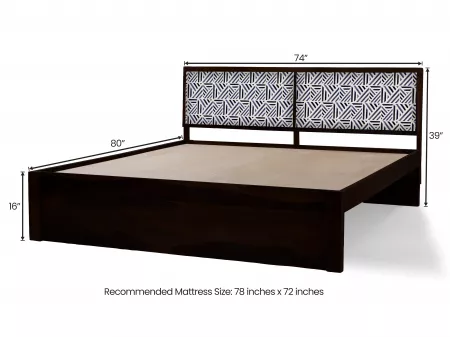 Siesta Solid Wood King Size Double Bed